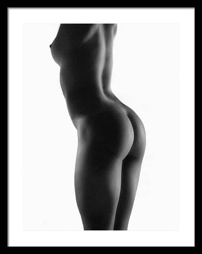 Nude Study #54 / Art Photo - Framed Print