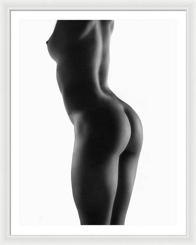 Nude Study #54 / Art Photo - Framed Print