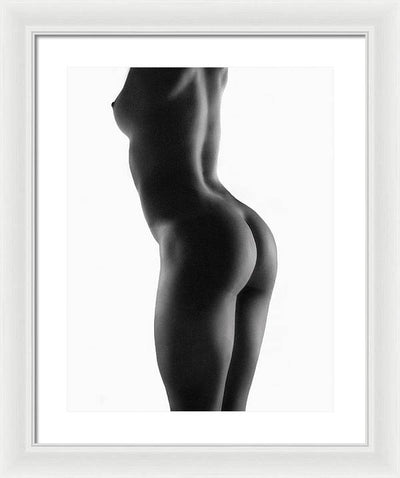 Nude Study #54 / Art Photo - Framed Print