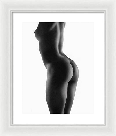 Nude Study #54 / Art Photo - Framed Print