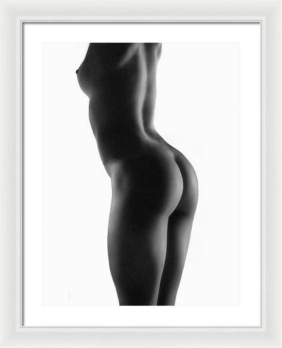 Nude Study #54 / Art Photo - Framed Print