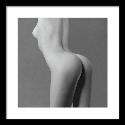 Nude Study #56 / Art Photo - Framed Print