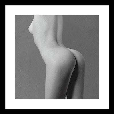 Nude Study #56 / Art Photo - Framed Print