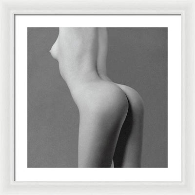 Nude Study #56 / Art Photo - Framed Print