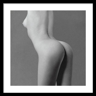 Nude Study #56 / Art Photo - Framed Print