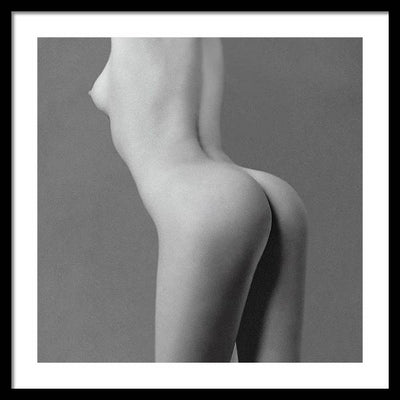 Nude Study #56 / Art Photo - Framed Print