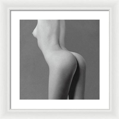 Nude Study #56 / Art Photo - Framed Print