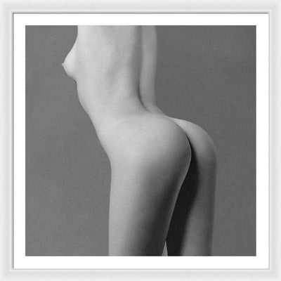 Nude Study #56 / Art Photo - Framed Print