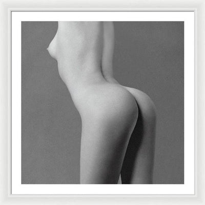 Nude Study #56 / Art Photo - Framed Print