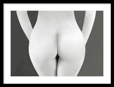 Nude Study #6 / Art Photo - Framed Print