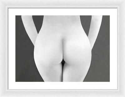 Nude Study #6 / Art Photo - Framed Print