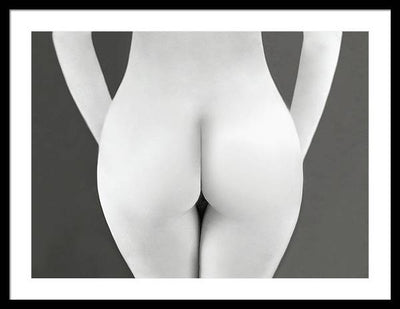 Nude Study #6 / Art Photo - Framed Print