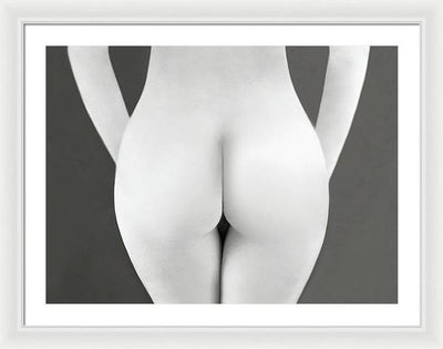 Nude Study #6 / Art Photo - Framed Print