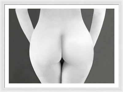 Nude Study #6 / Art Photo - Framed Print