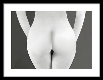 Nude Study #6 / Art Photo - Framed Print