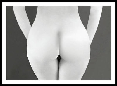 Nude Study #6 / Art Photo - Framed Print