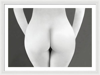 Nude Study #6 / Art Photo - Framed Print