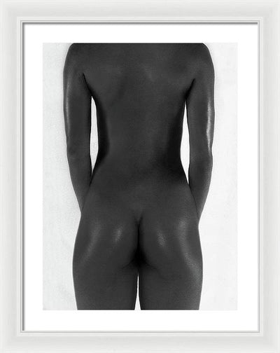 Nude Study #7 / Art Photo - Framed Print