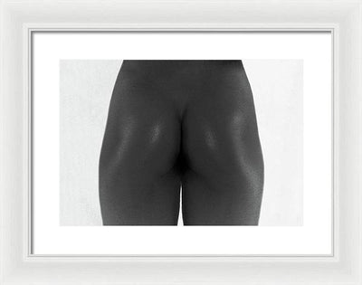 Nude Study #8 / Art Photo - Framed Print