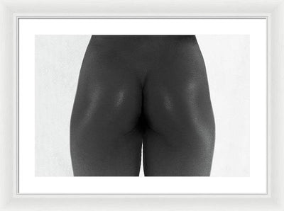 Nude Study #8 / Art Photo - Framed Print