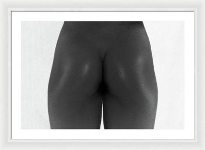 Nude Study #8 / Art Photo - Framed Print