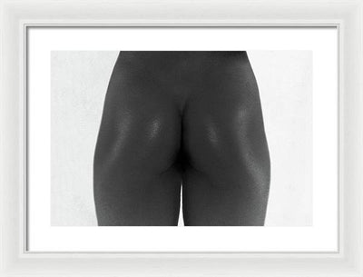 Nude Study #8 / Art Photo - Framed Print