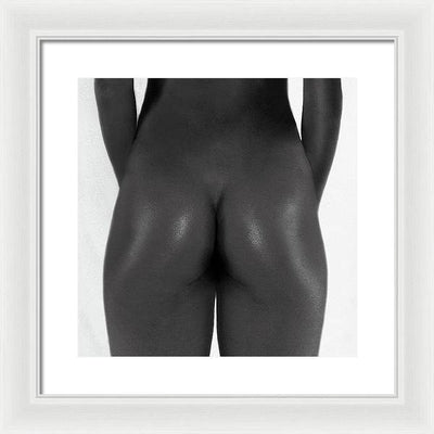 Nude Study #9 / Art Photo - Framed Print