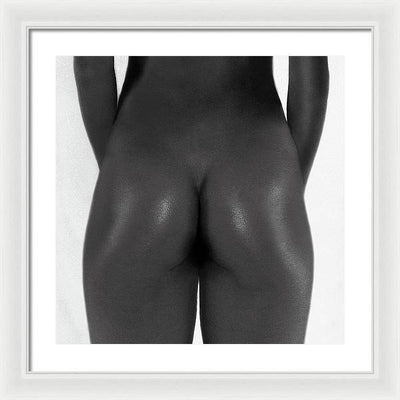 Nude Study #9 / Art Photo - Framed Print