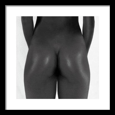 Nude Study #9 / Art Photo - Framed Print