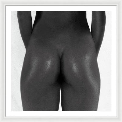 Nude Study #9 / Art Photo - Framed Print