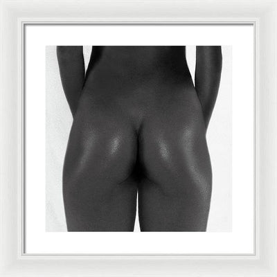 Nude Study #9 / Art Photo - Framed Print