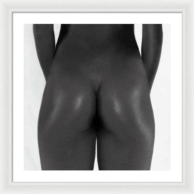 Nude Study #9 / Art Photo - Framed Print