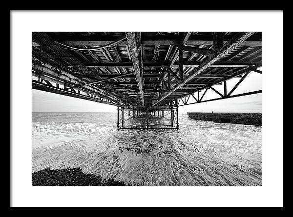 Palace Pier, Brighton, England / Art Photo - Framed Print