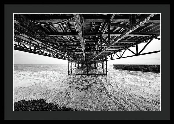 Palace Pier, Brighton, England / Art Photo - Framed Print