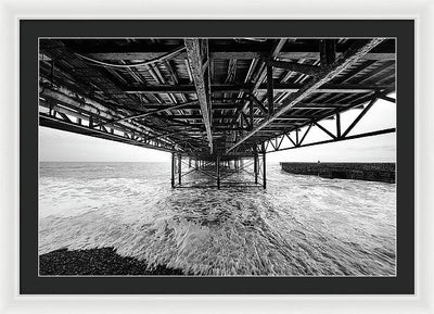 Palace Pier, Brighton, England / Art Photo - Framed Print