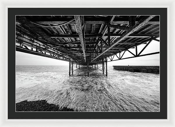 Palace Pier, Brighton, England / Art Photo - Framed Print