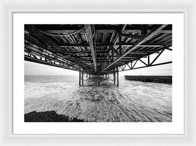 Palace Pier, Brighton, England / Art Photo - Framed Print