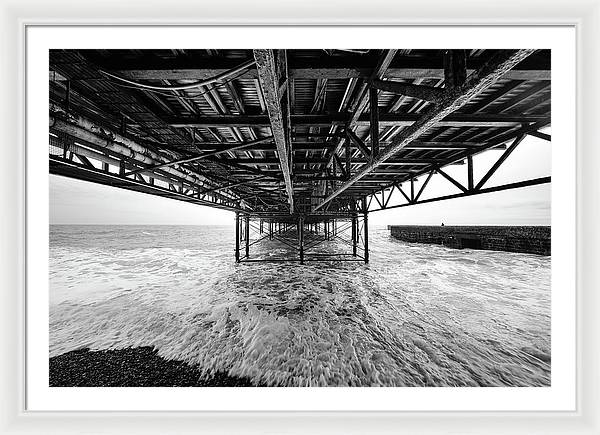 Palace Pier, Brighton, England / Art Photo - Framed Print