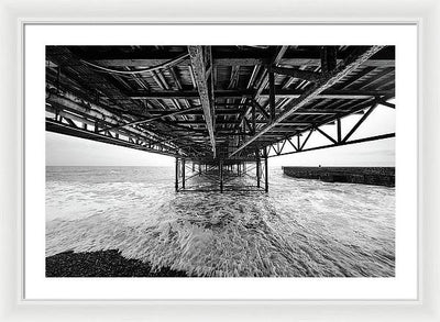 Palace Pier, Brighton, England / Art Photo - Framed Print