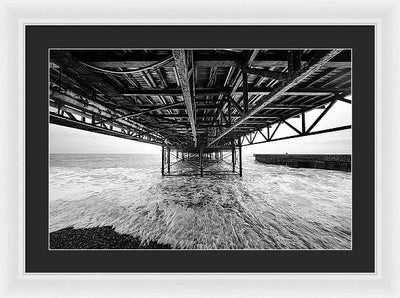 Palace Pier, Brighton, England / Art Photo - Framed Print