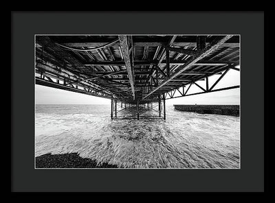 Palace Pier, Brighton, England / Art Photo - Framed Print