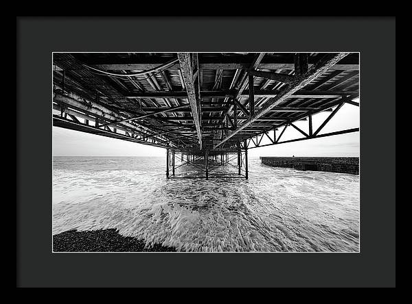 Palace Pier, Brighton, England / Art Photo - Framed Print