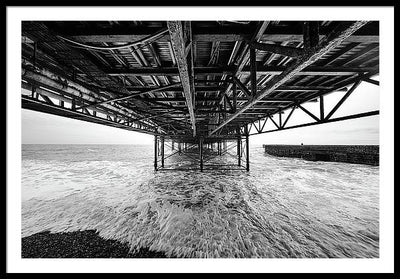 Palace Pier, Brighton, England / Art Photo - Framed Print