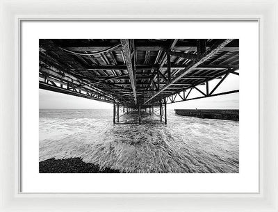 Palace Pier, Brighton, England / Art Photo - Framed Print