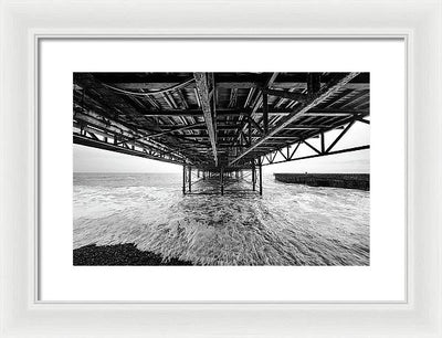 Palace Pier, Brighton, England / Art Photo - Framed Print