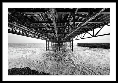 Palace Pier, Brighton, England / Art Photo - Framed Print