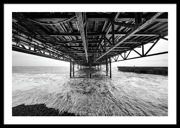 Palace Pier, Brighton, England / Art Photo - Framed Print