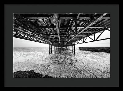 Palace Pier, Brighton, England / Art Photo - Framed Print