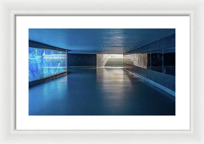 Pedestrian Underpass / Art Photo - Framed Print