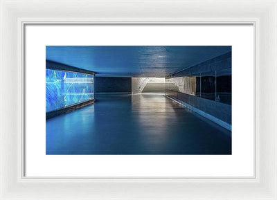 Pedestrian Underpass / Art Photo - Framed Print